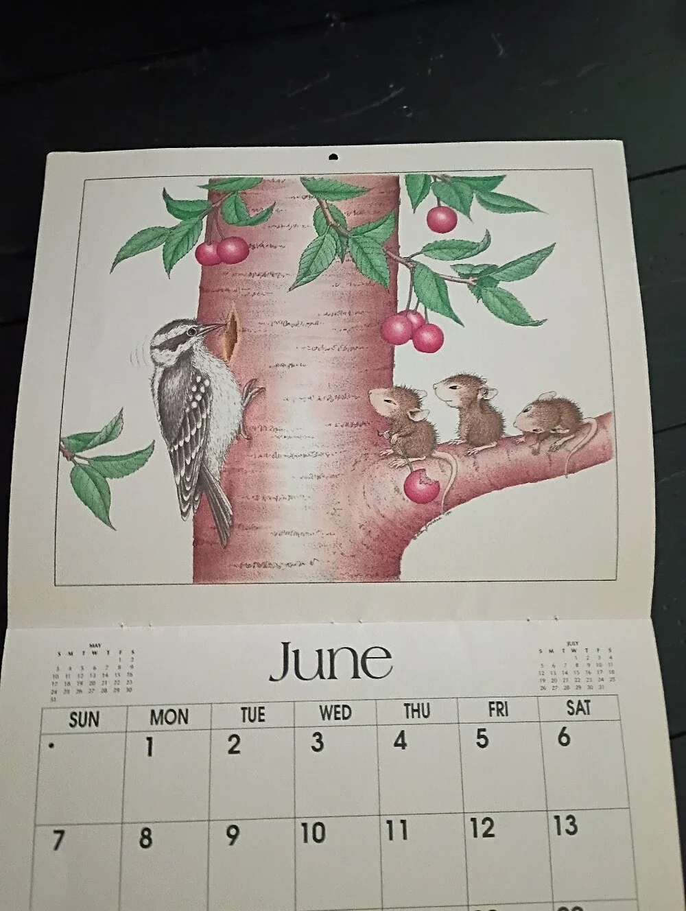 House Mouse Designs 1992 Calendar Ephemera Ellen Jareckie